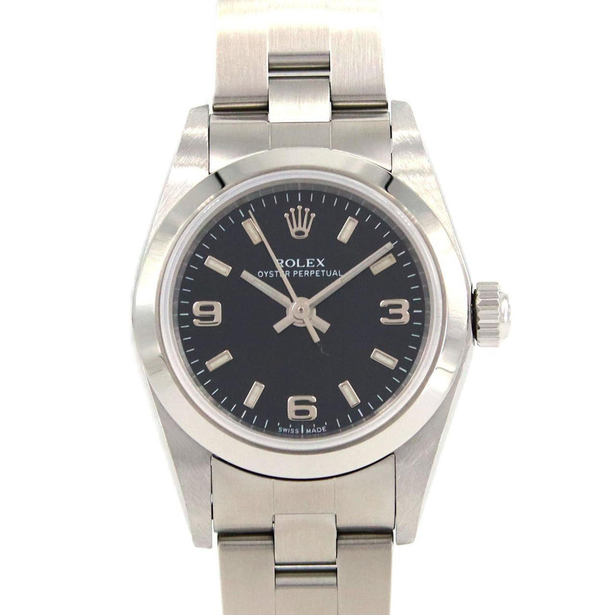 Gebrauchte Rolex Oyster Perpetual 76080 Edelstahl-Automatikuhr, P-Serie
