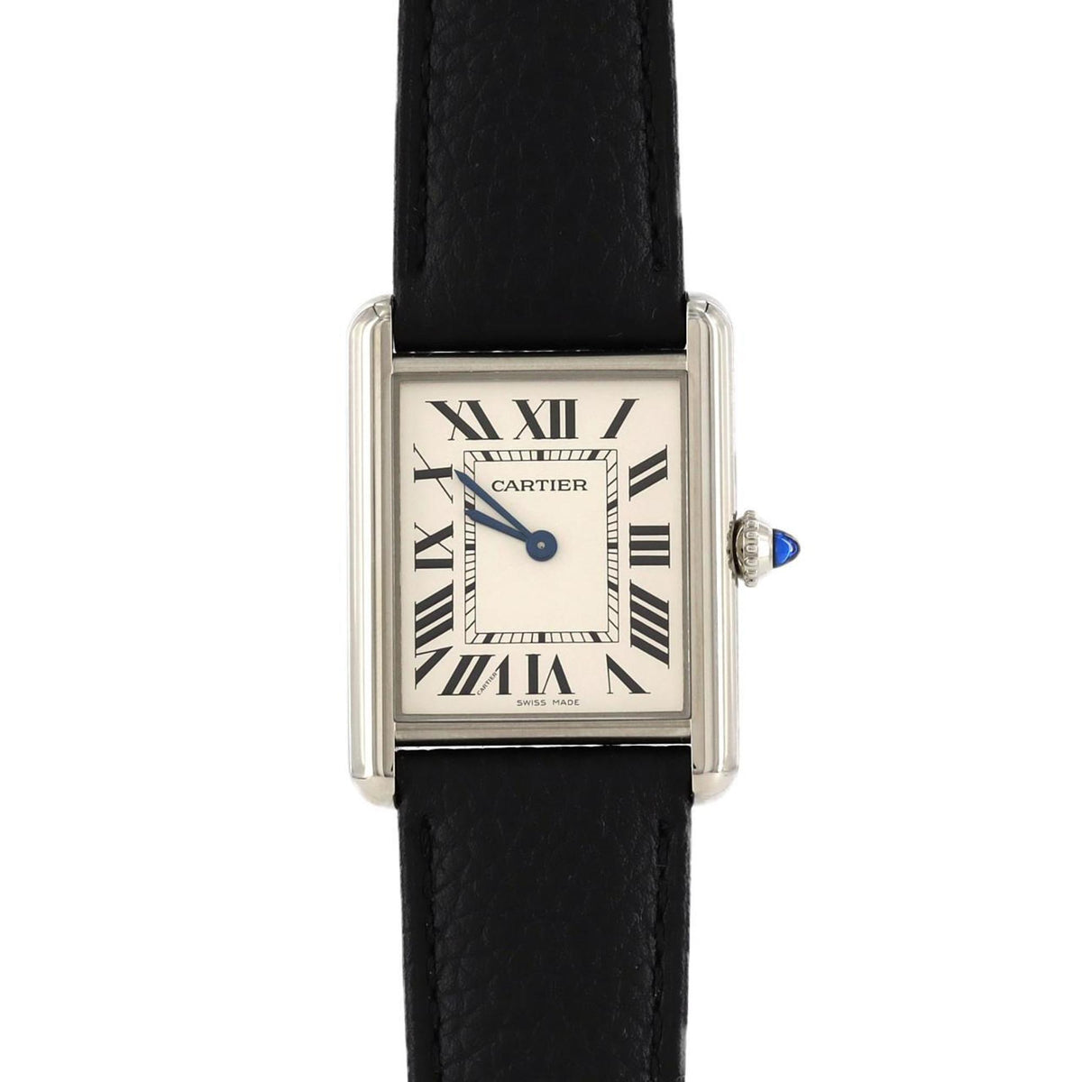 Gebrauchte Cartier Tank Must LM WSTA0041 SS Armbanduhr Quarz