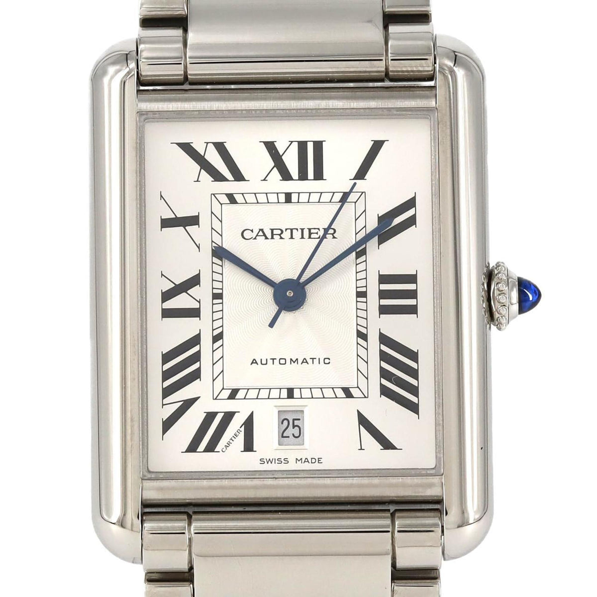Gebrauchte Cartier Tank Must XL WSTA0053 SS Armbanduhr Automatik