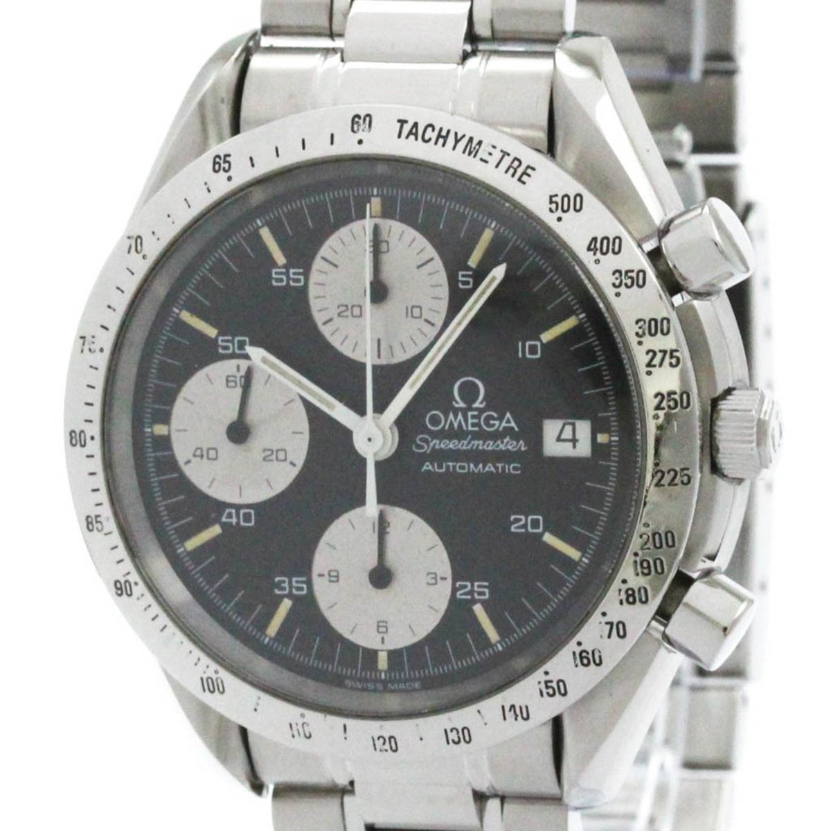 Gebrauchte OMEGA Speedmaster Date Steel Automatik Herrenuhr 3511.50 poliert