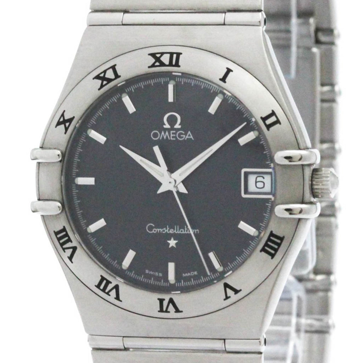 Gebrauchte OMEGA Constellation Edelstahl Quarz Herrenuhr 1512.40 poliert
