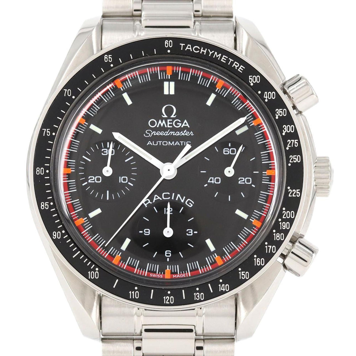 Gebrauchte OMEGA Speedmaster Racing Schumacher LIMITED 3518.50 SS Armbanduhr Automatik