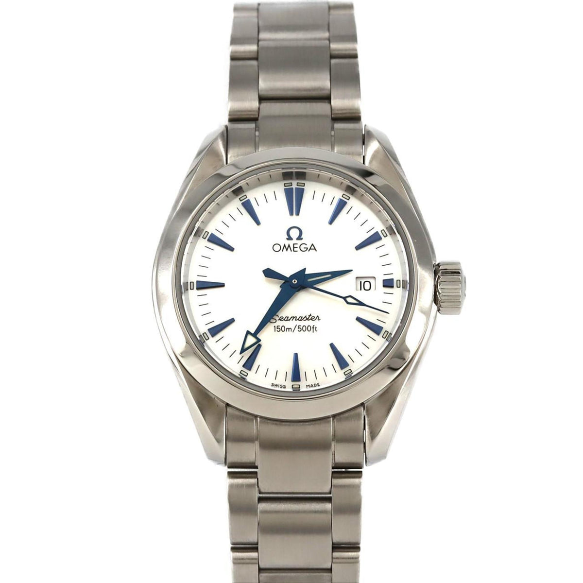Gebrauchte Omega Seamaster Aqua Terra 2577.70 SS Quarzuhr