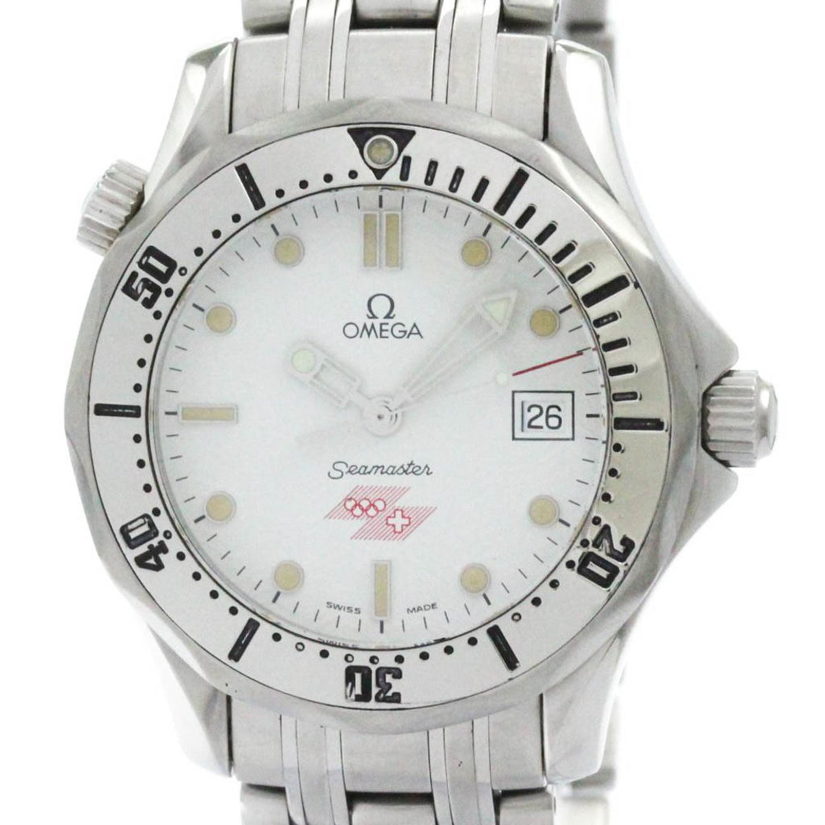 Gebrauchte OMEGA Seamaster Professional 300M Lillehammer Olympia-Uhr 2862.21.57 BF581227
