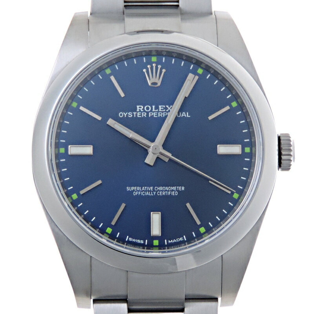 Gebrauchte Rolex Oyster Perpetual Herrenuhr mit Zufallszahlen 114300
