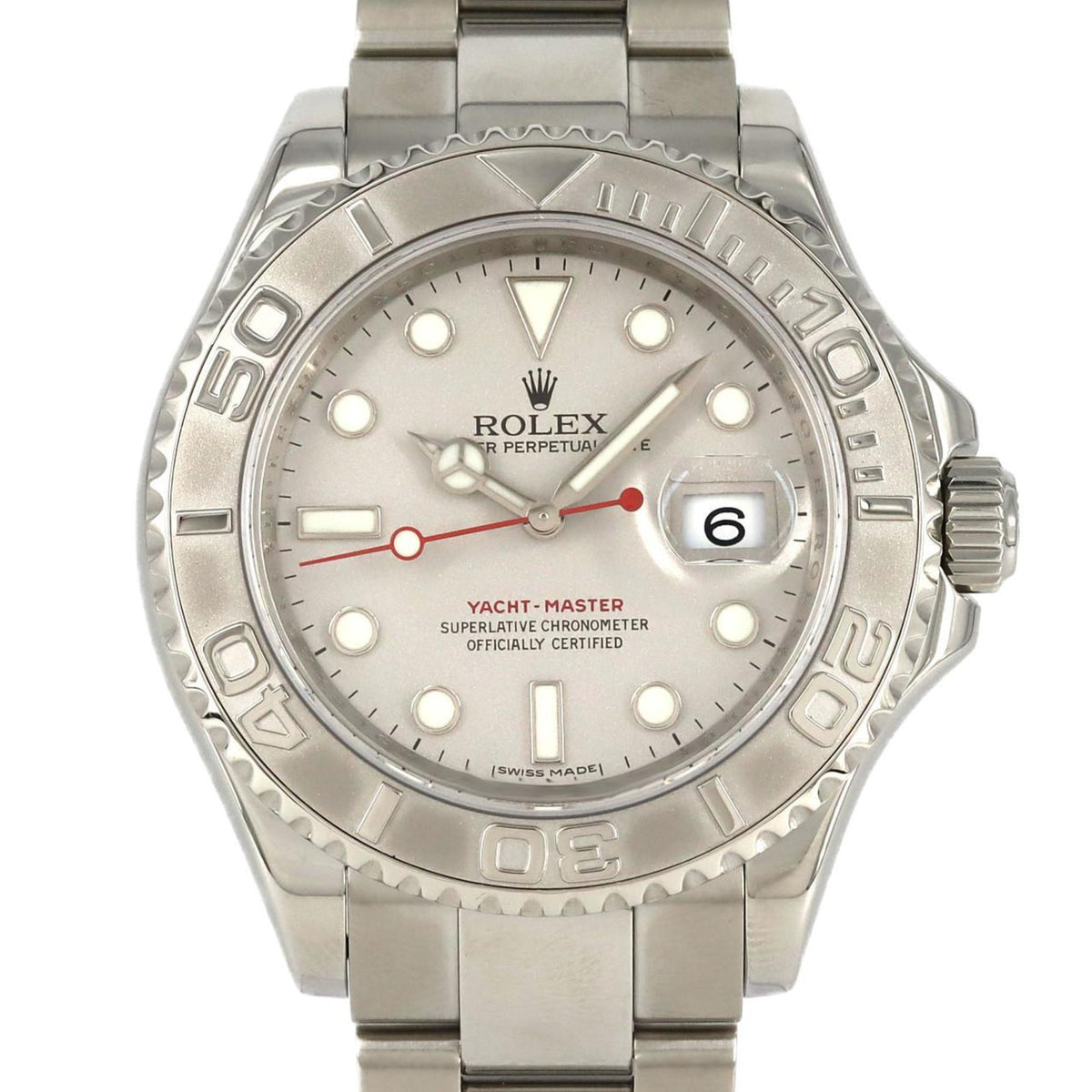 Gebrauchte Rolex Yacht-Master Rolesium 16622 SSxPT Automatikuhr G-Serie