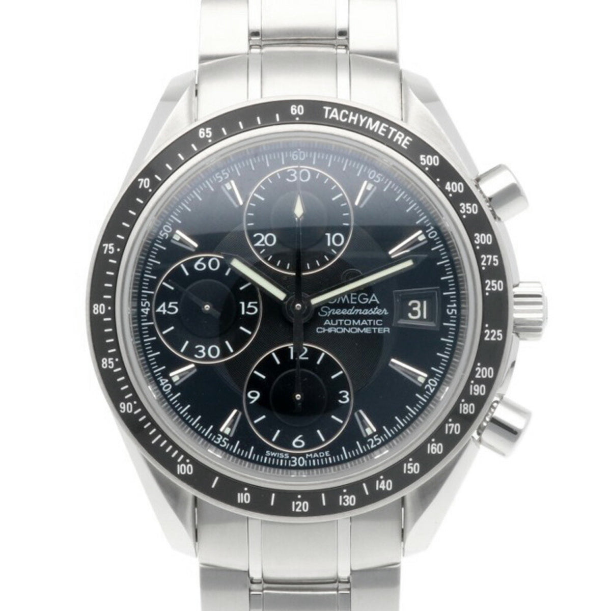 Gebrauchte Omega Speedmaster Uhr Edelstahl 3510 Automatik Herren OMEGA Überholt
