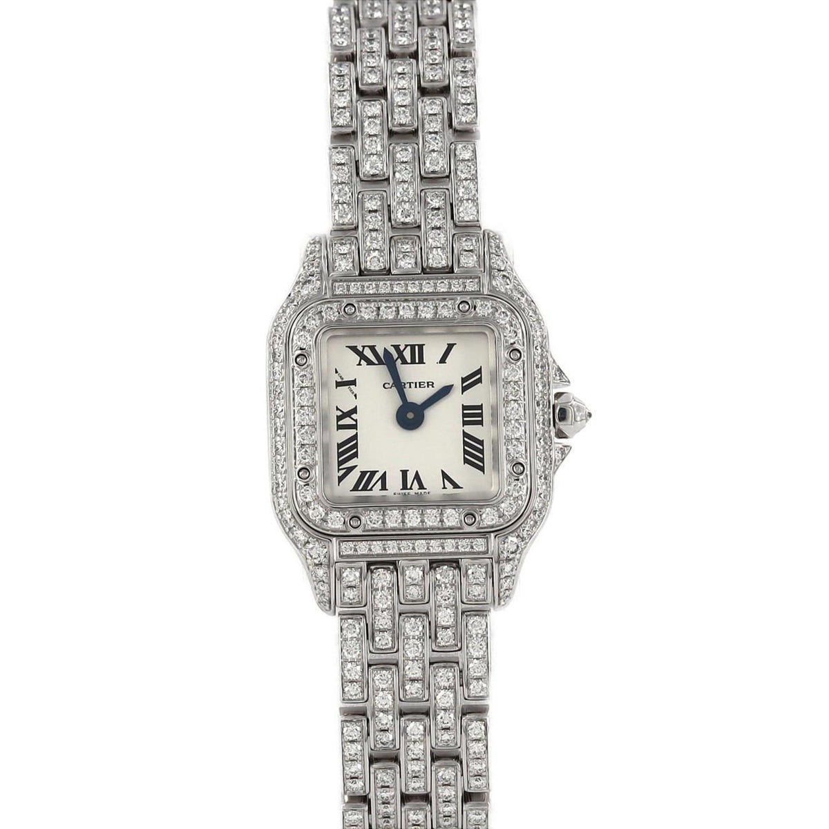 Gebrauchte Cartier Mini Panthere WG 2D Armband D HPI01325 Armbanduhr Quarz