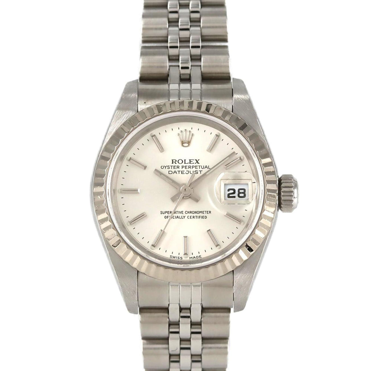 Gebrauchte Rolex Datejust 79174 SSxWG Automatikuhr P-Serie