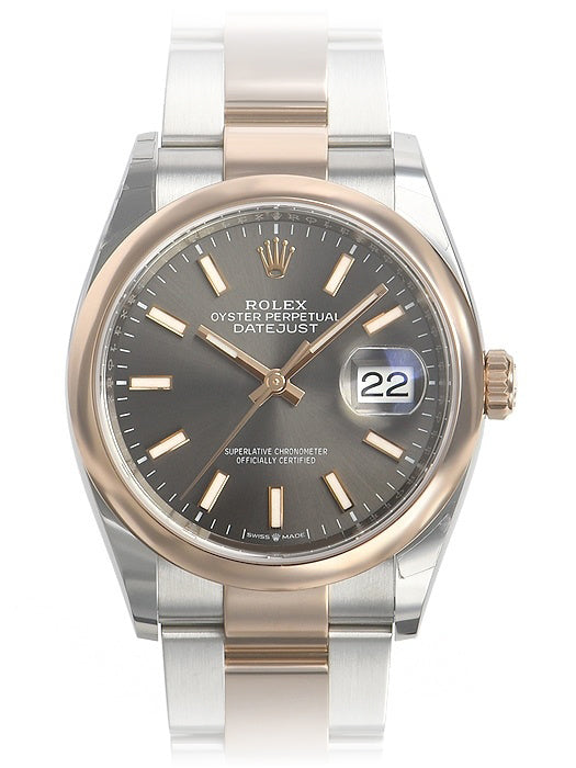 Datejust 36 36,00 mm braunes Zifferblatt - 126201-0044