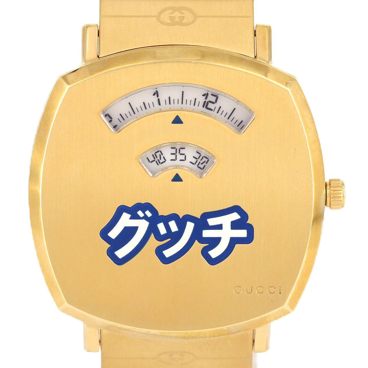 Pre-Owned Gucci Grip GP 157.3 YA157428 Quartz Watch