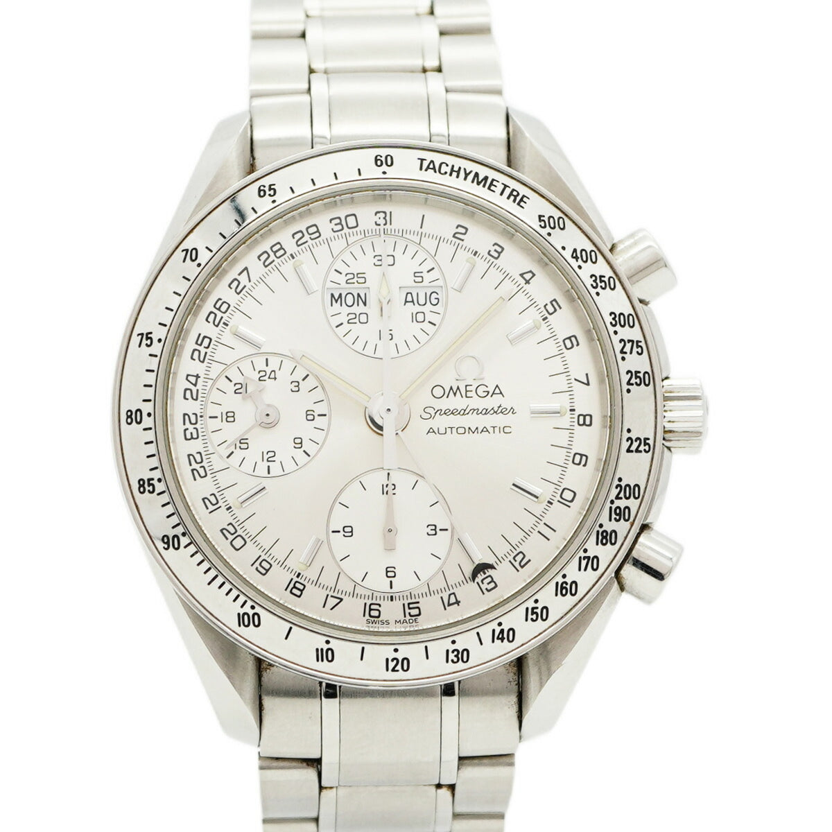 Pre-Owned Omega Speedmaster 3523.30.00 Silver Dial Men's Watch