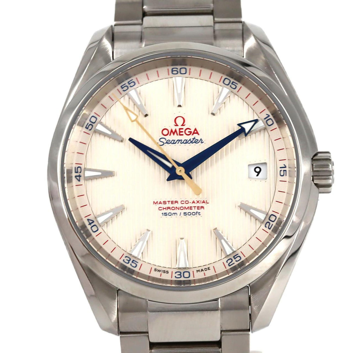 Gebrauchte OMEGA Seamaster Aqua Terra Golf Ryder Cup 231.10.42.21.02.004 SS Armbanduhr Automatik 