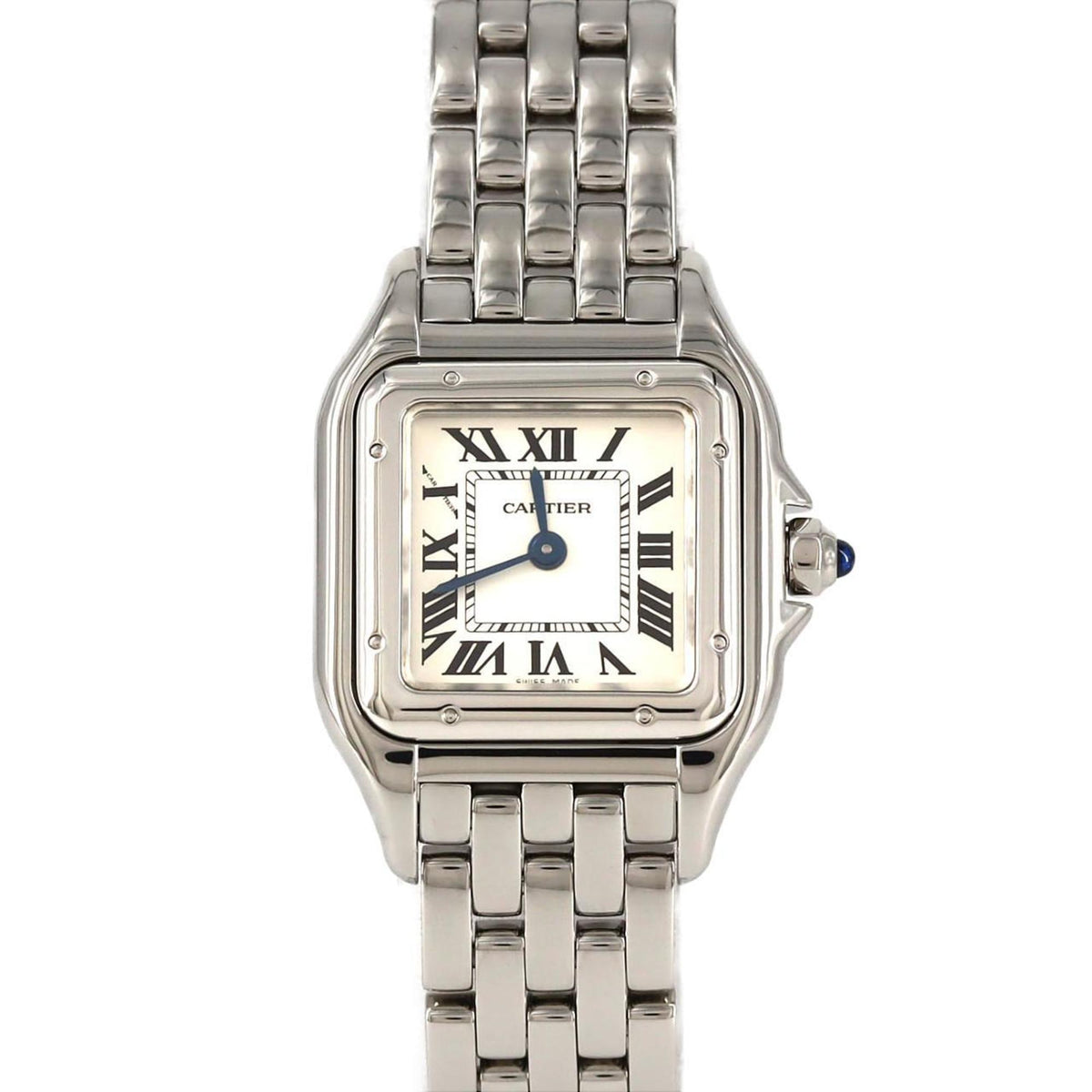 Pre-Owned Cartier Panth?re de SM WSPN0006 Stainless Steel Quartz Watch