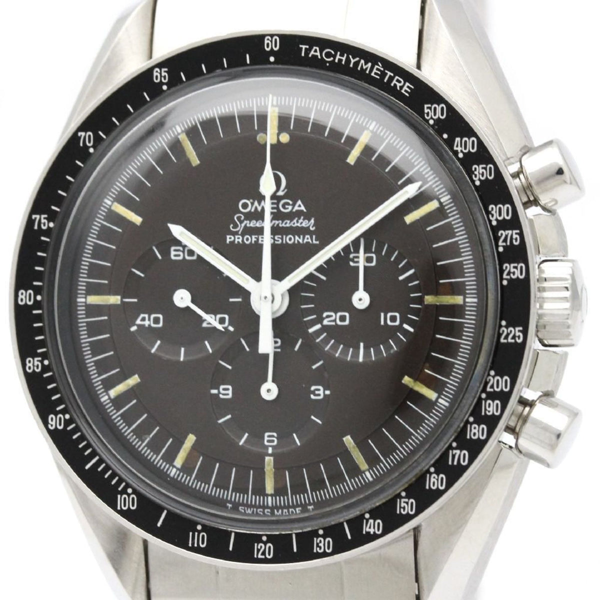Gebrauchte Omega Speedmaster Mechanische Herren-Sportuhr aus Edelstahl 145.022 
