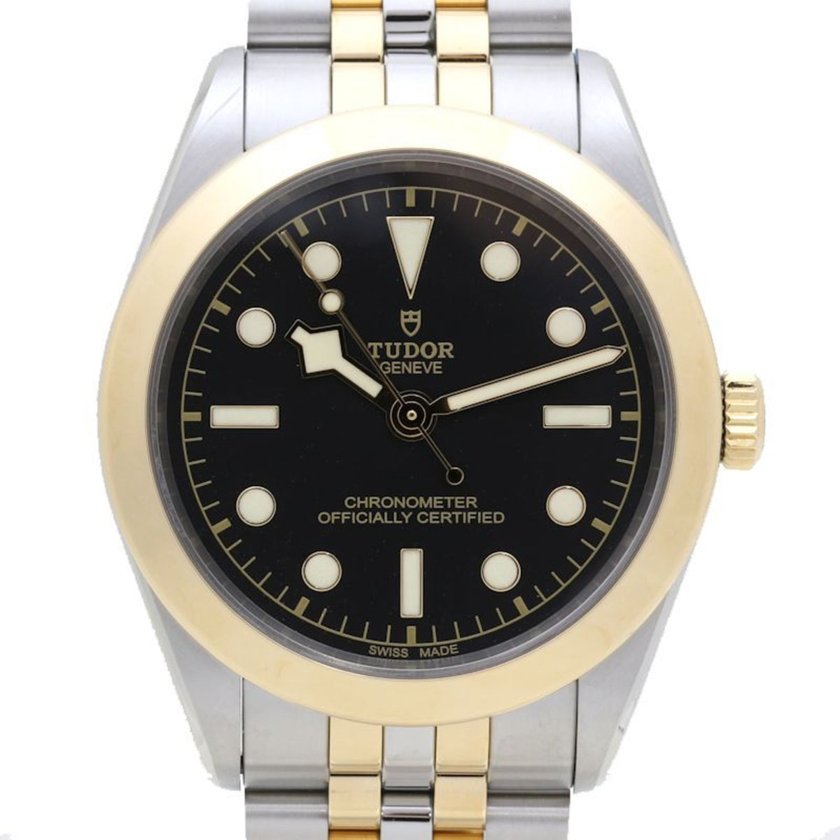 Gebrauchte TUDOR Black Bay 39 M79663-0006 K18YG Gelbgold x Edelstahl Herrenuhr 39618 