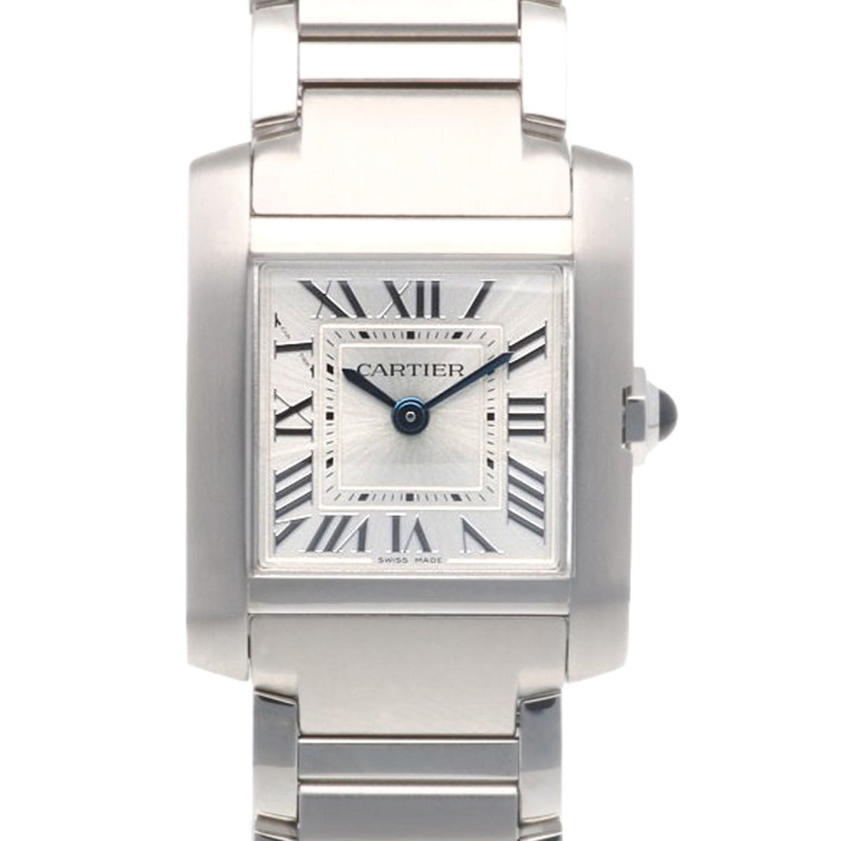 Gebrauchte Cartier Tank Francaise SM Uhr Edelstahl 4472 (WSTA0065) Quarz Damen CARTIER 