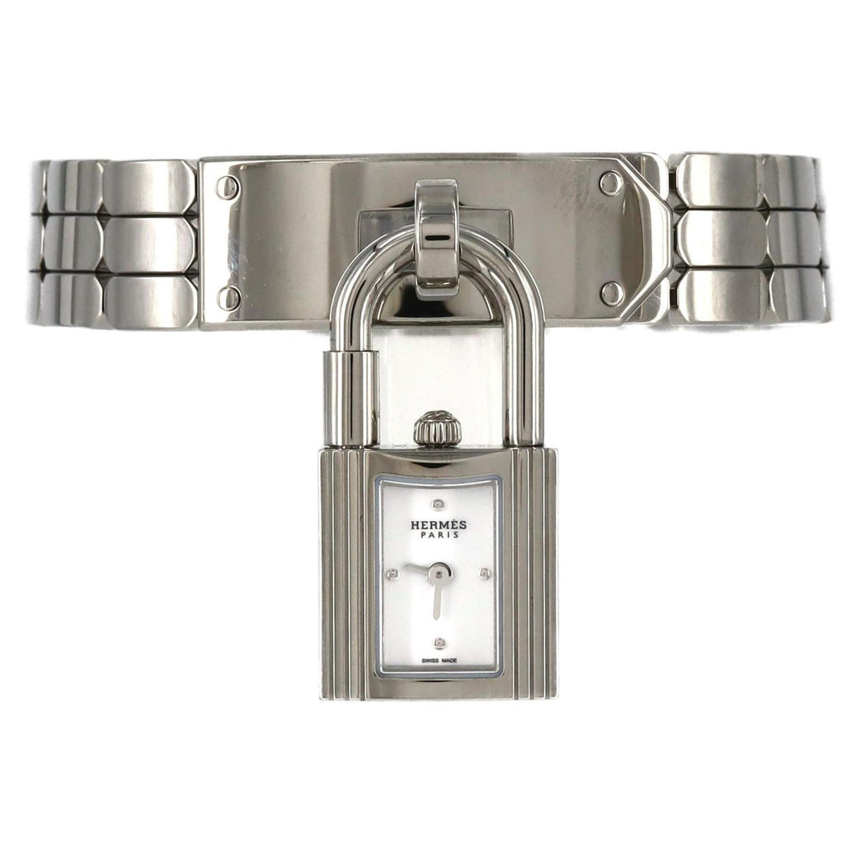 Gebrauchte Hermes Kelly KE4.110 SS Quarzuhr 