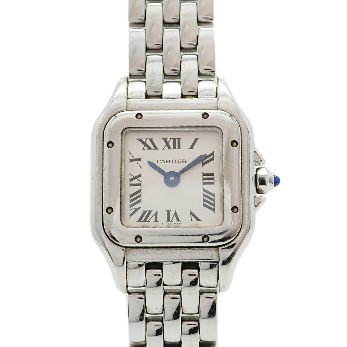 Pre-Owned Cartier Panth?re de Mini WSPN0019 Silver Dial Women's Watch