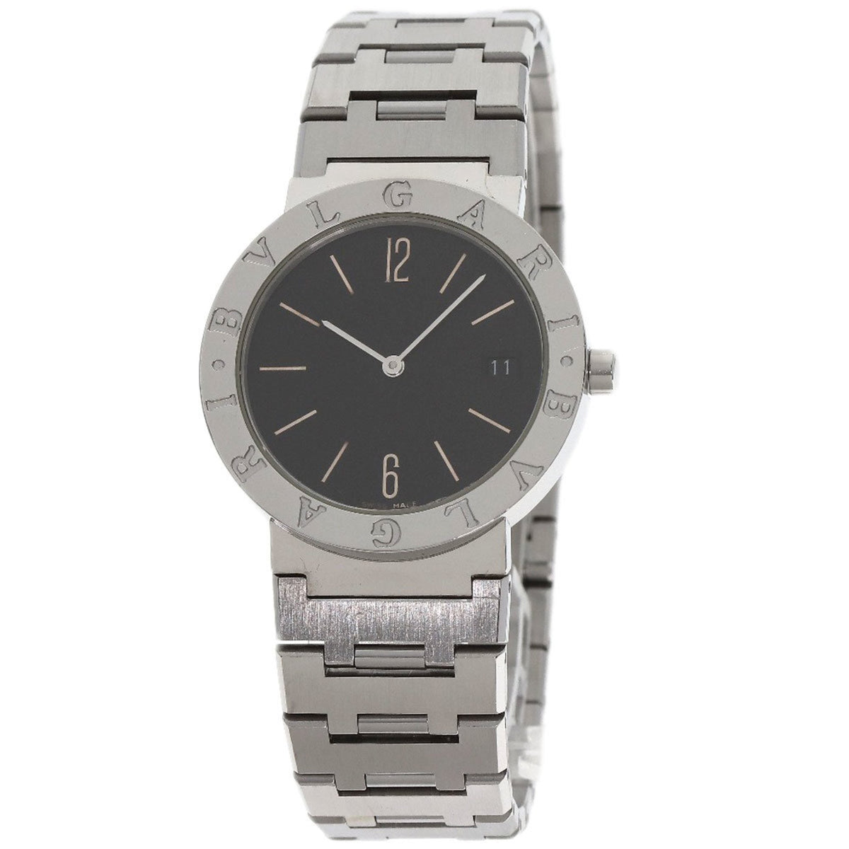 Pre-Owned BVLGARI BB33SSD Men's Watch in Stainless Steel/SS