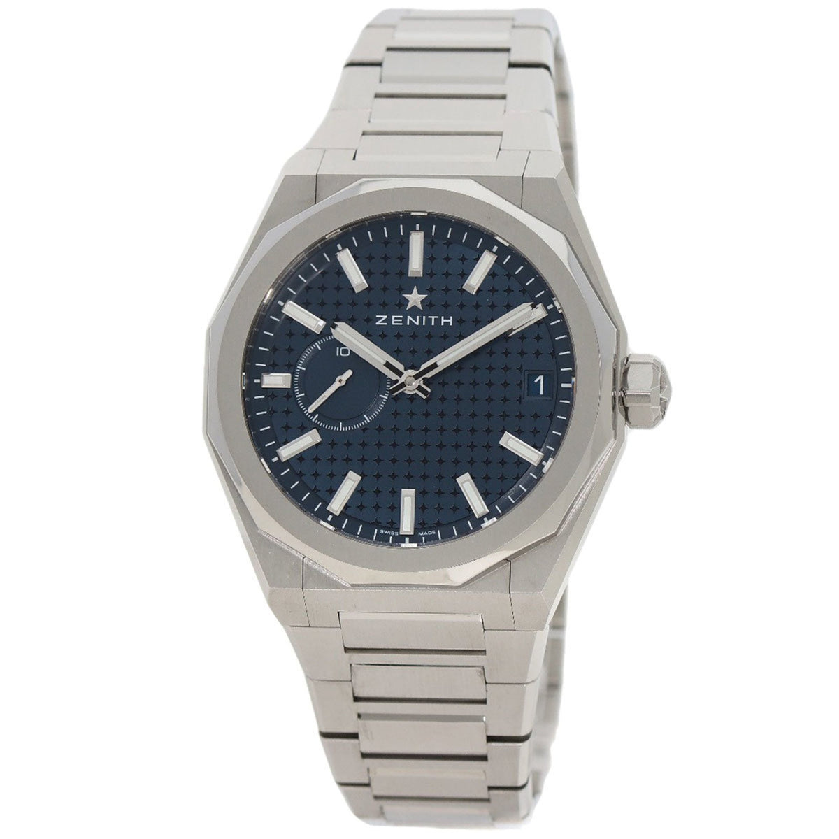 Gebrauchte Zenith 03.9300.3620 51.I001 Defy Skyline Date Uhr Edelstahl SS Herren ZENITH 