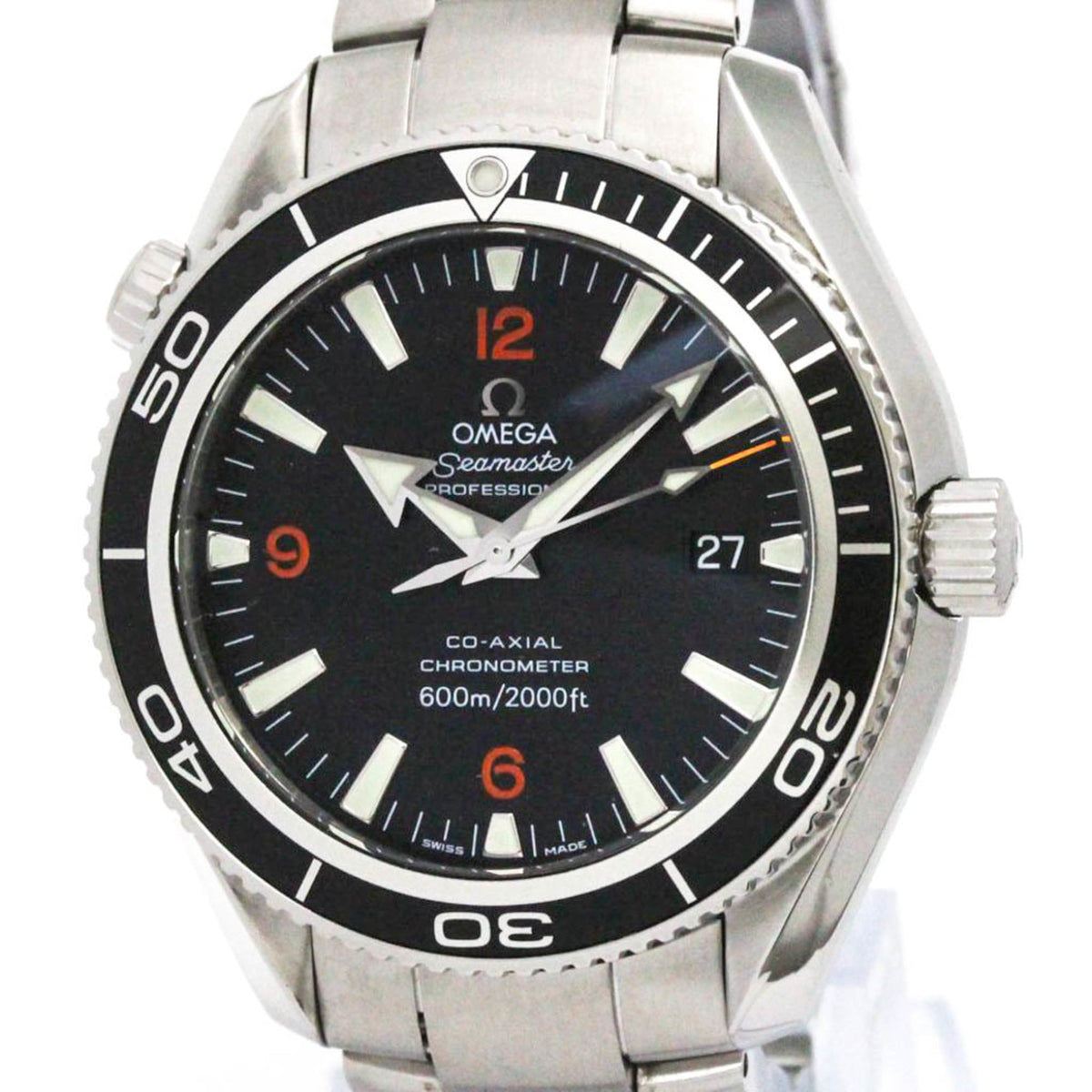 Pre-Owned OMEGA Seamaster Planet Ocean Co-axial Automatic Watch 2201.51 Polished