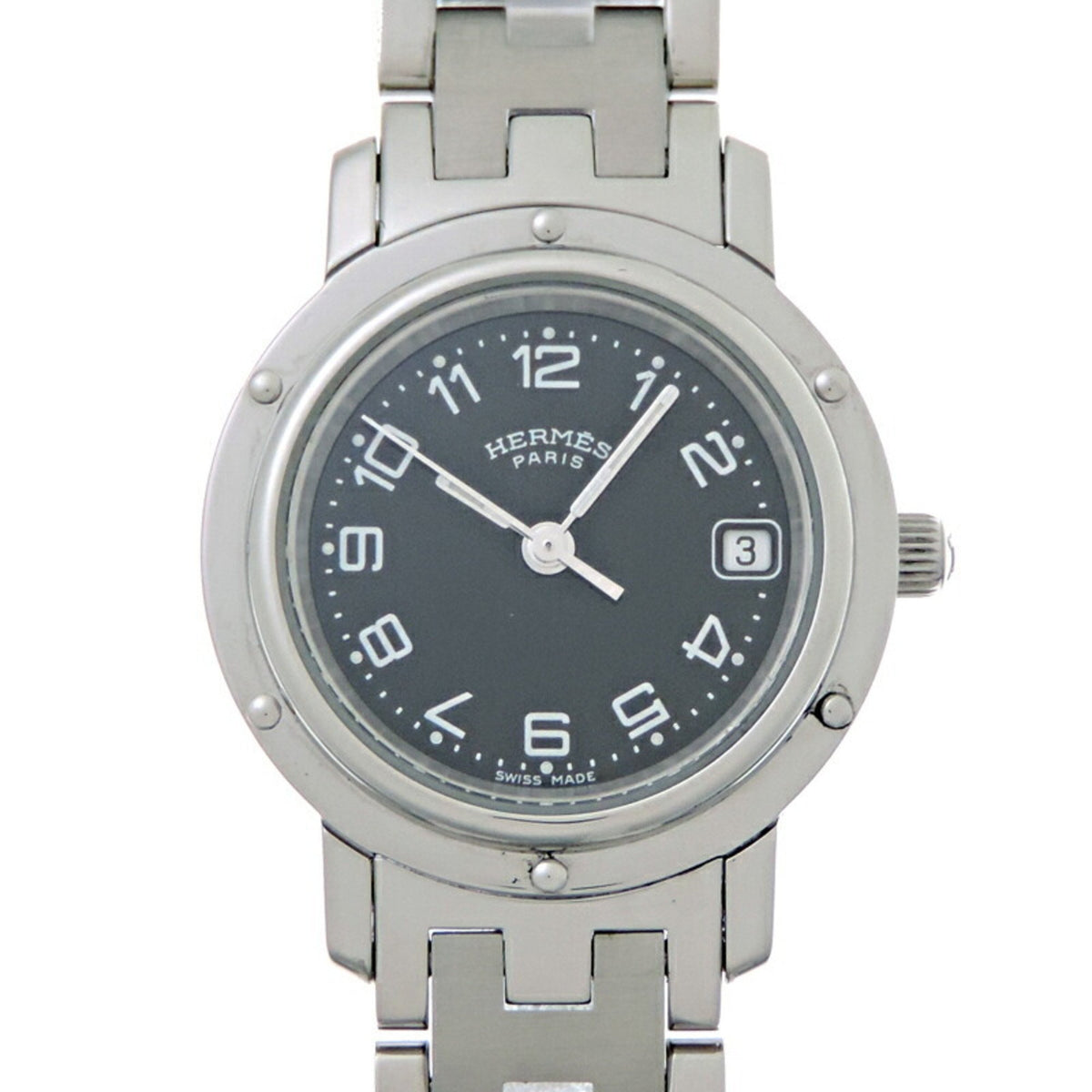 Pre-Owned Herm?s Clipper Women's Watch CL4.210