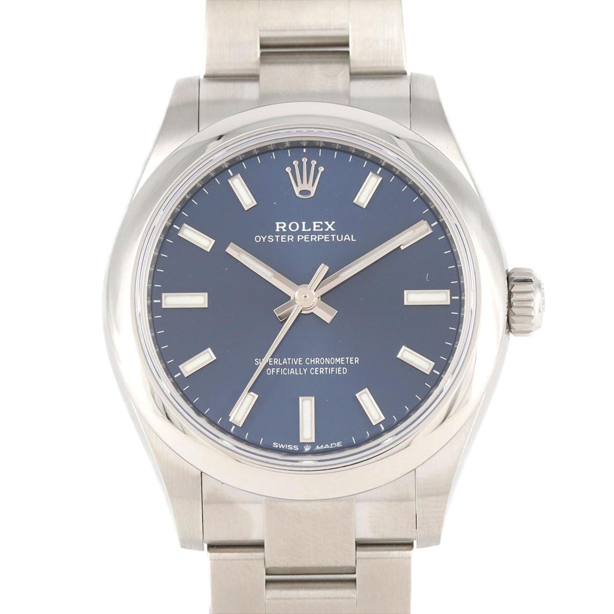 Pre-Owned Rolex Oyster Perpetual 277200 SS Wristwatch Automatic Random Number