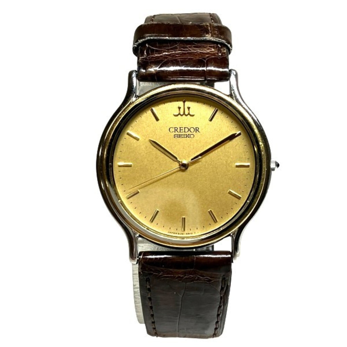 Pre-Owned Seiko Credor 8J81-6B00 Quartz Watch (Men's)