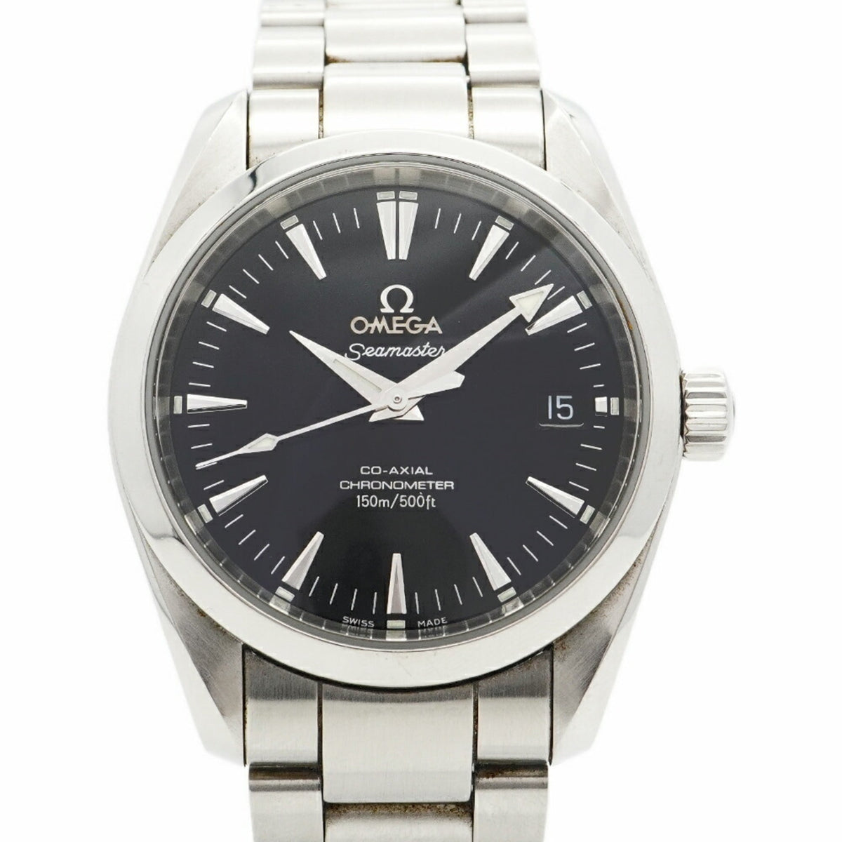 Pre-Owned Omega Seamaster 2503.50 Black Dial Men's Watch