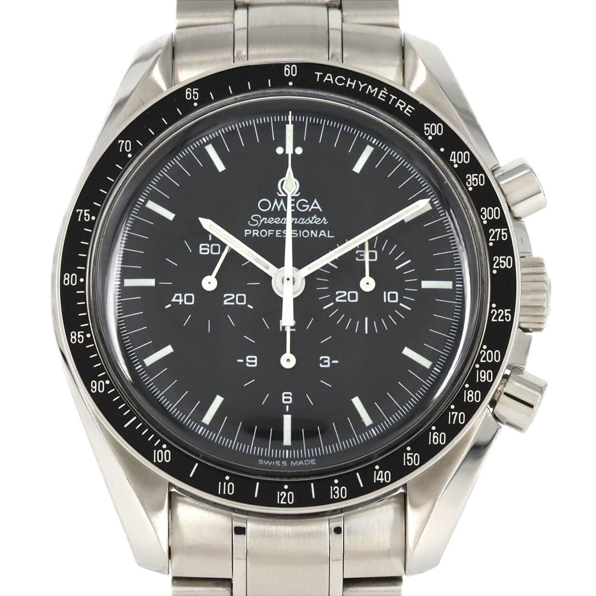 Gebrauchte Omega Speedmaster Pro 3570.50 SS Uhr mit Handaufzug 