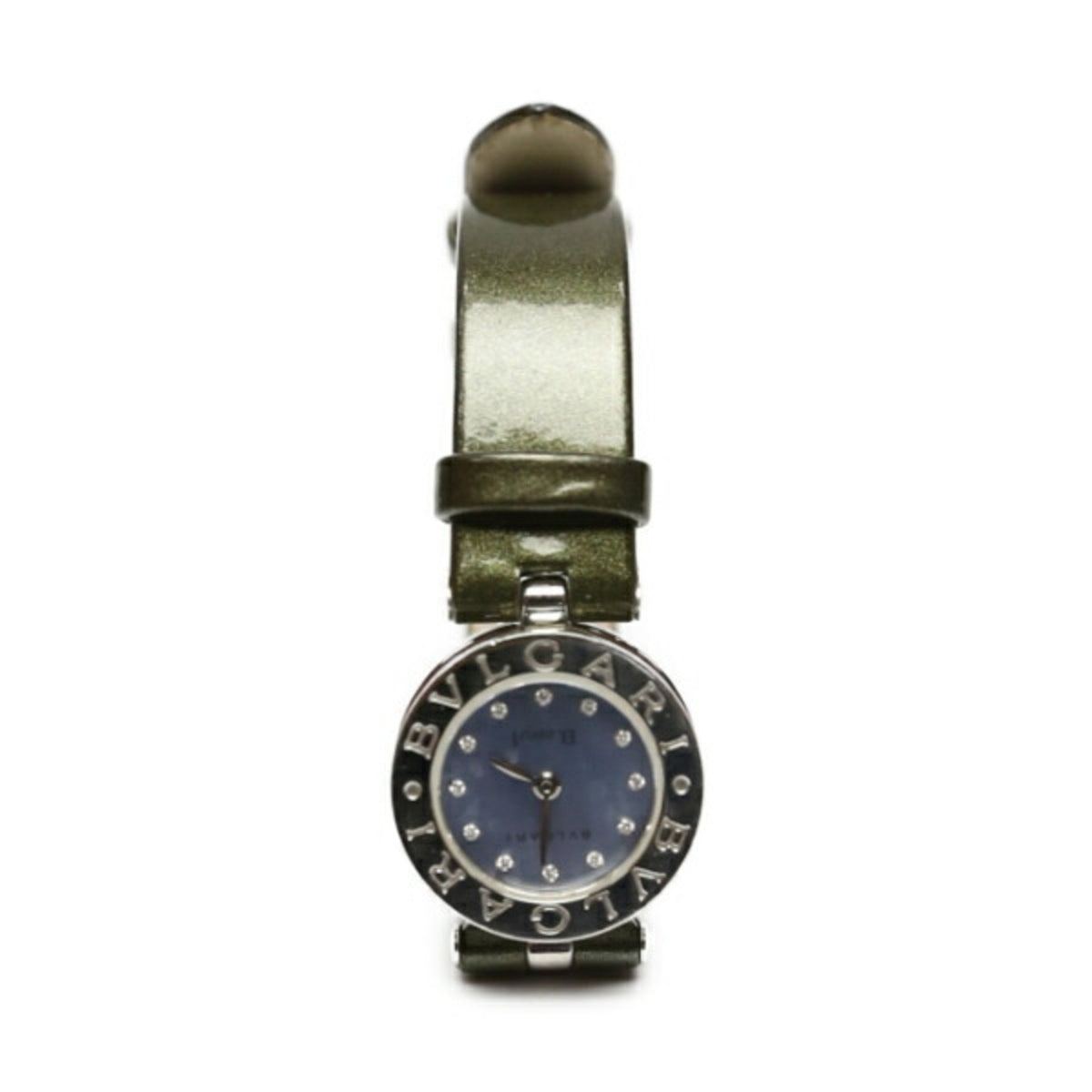 Gebrauchte BVLGARI B.zero1 Shell Dial BZ22S MP7358 Bulgari Silber Uhr 