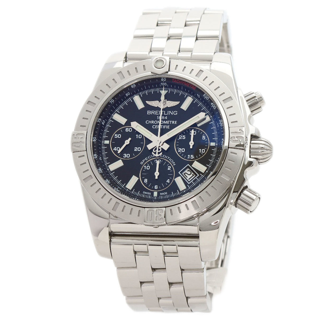 Gebrauchte Breitling AB0115 Chronomat 44 Uhr Edelstahl SS Herren BREITLING 