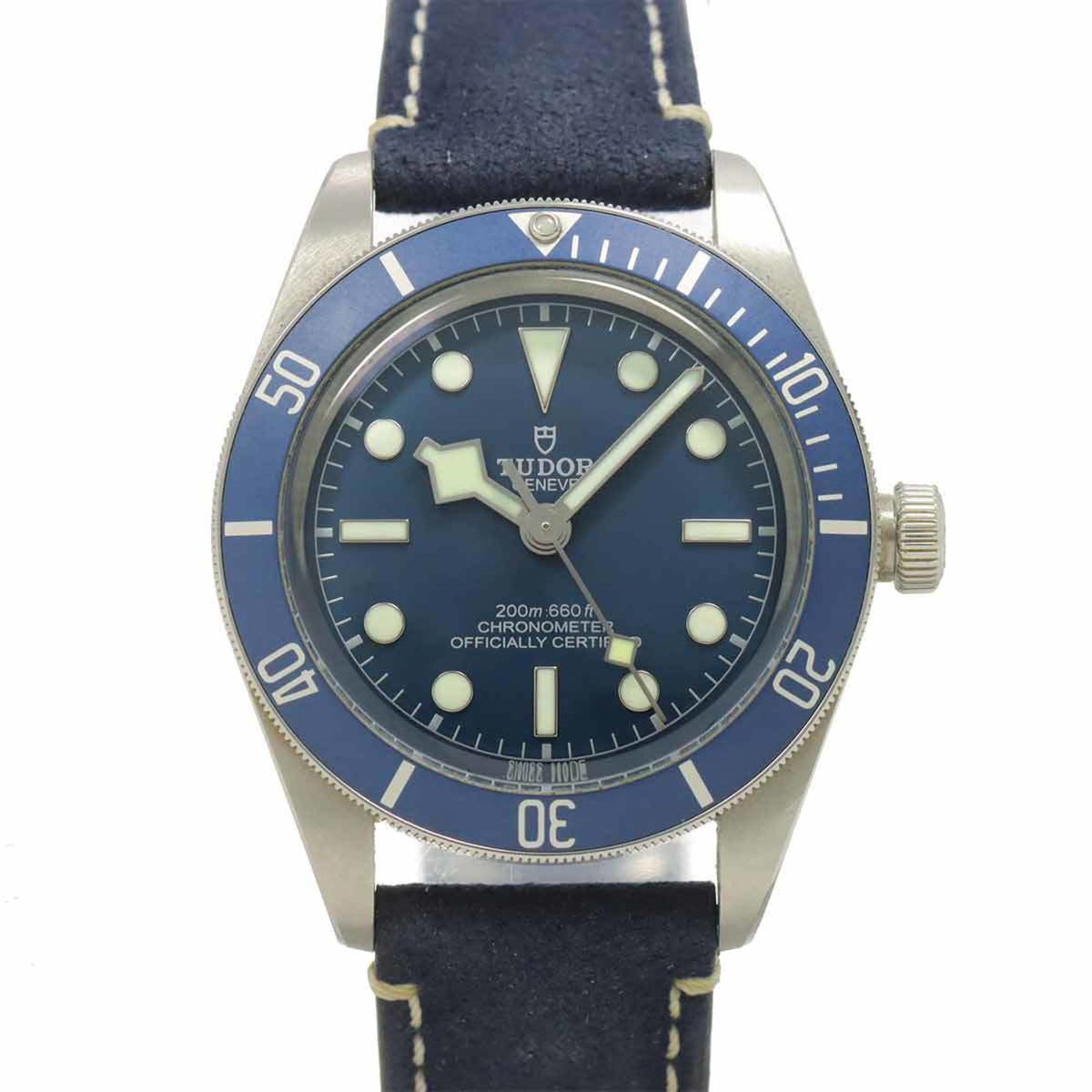 Pre-Owned Tudor Black Bay Fifty Eight 79030B Men's Automatic Watch, Blue