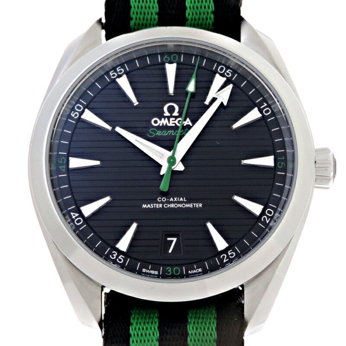 Gebrauchte Omega Seamaster Aqua Terra Golf Edition gekauft im Jahr 2024 Herrenuhr 220.12.41.21.01.002 