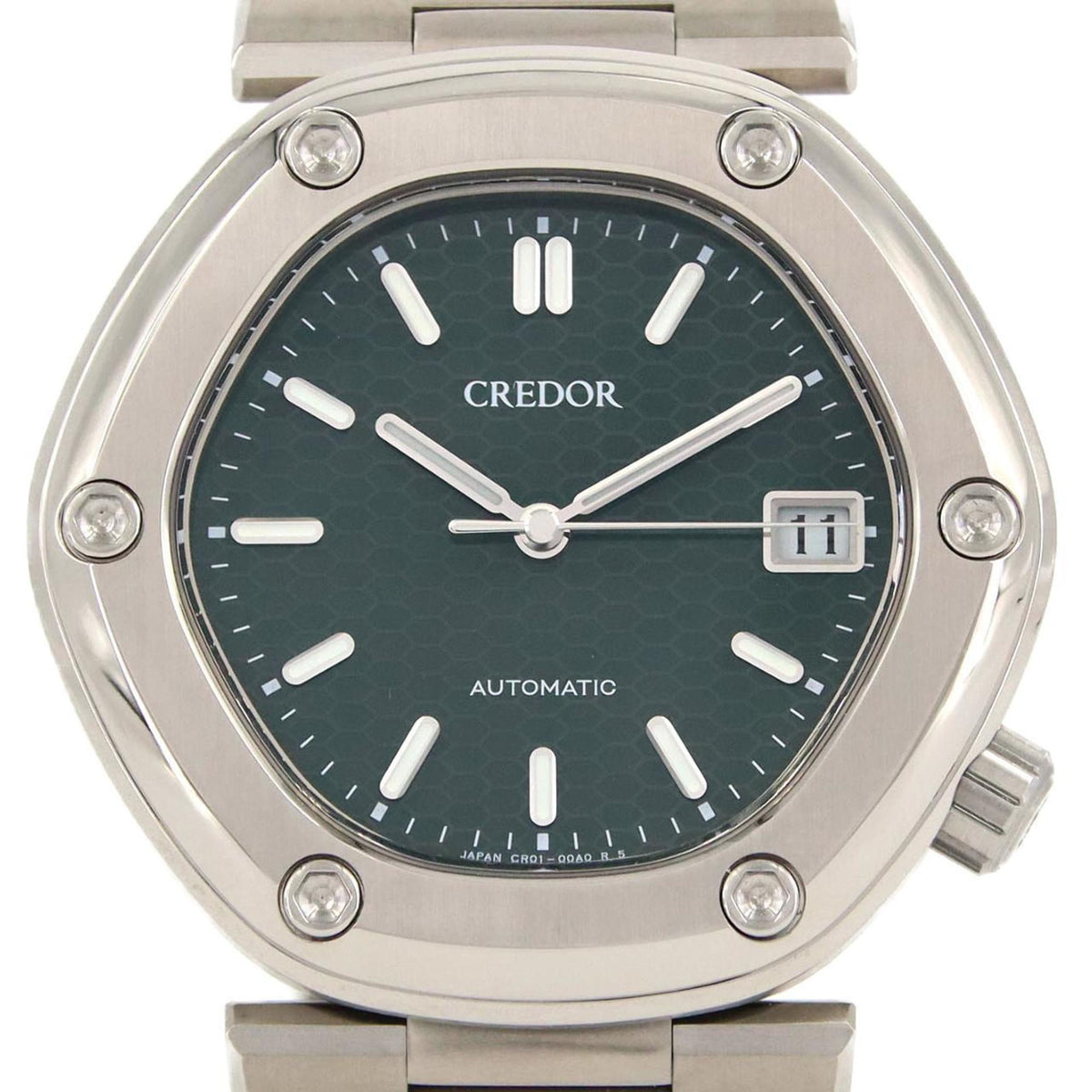 Pre-Owned Seiko Credor Locomotive TI CR01-00B0 GCCR997 Automatic Watch