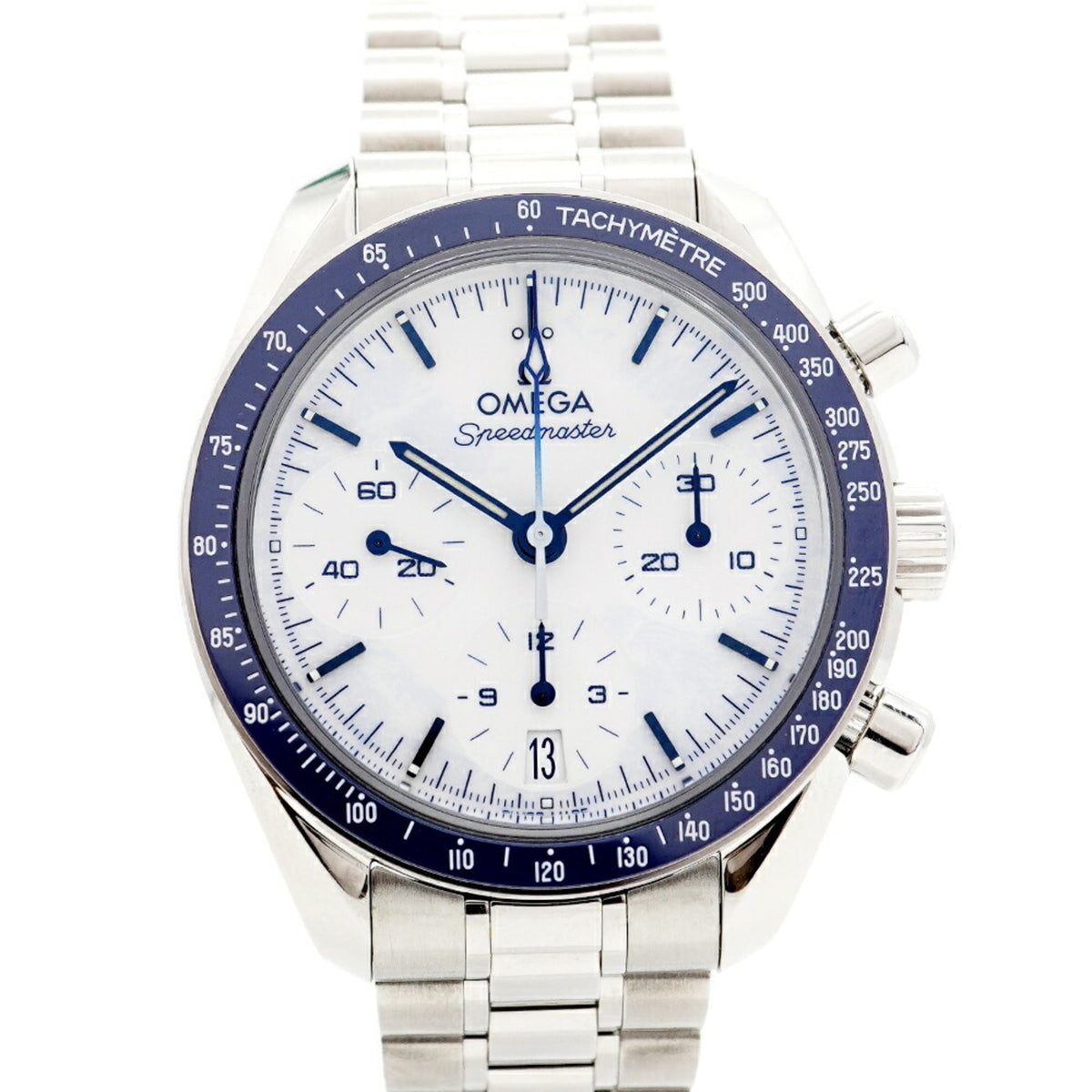 Pre-Owned Omega Speedmaster Milano Cortina 2026 522.30.38.50.04.001 White Dial Men's Watch
