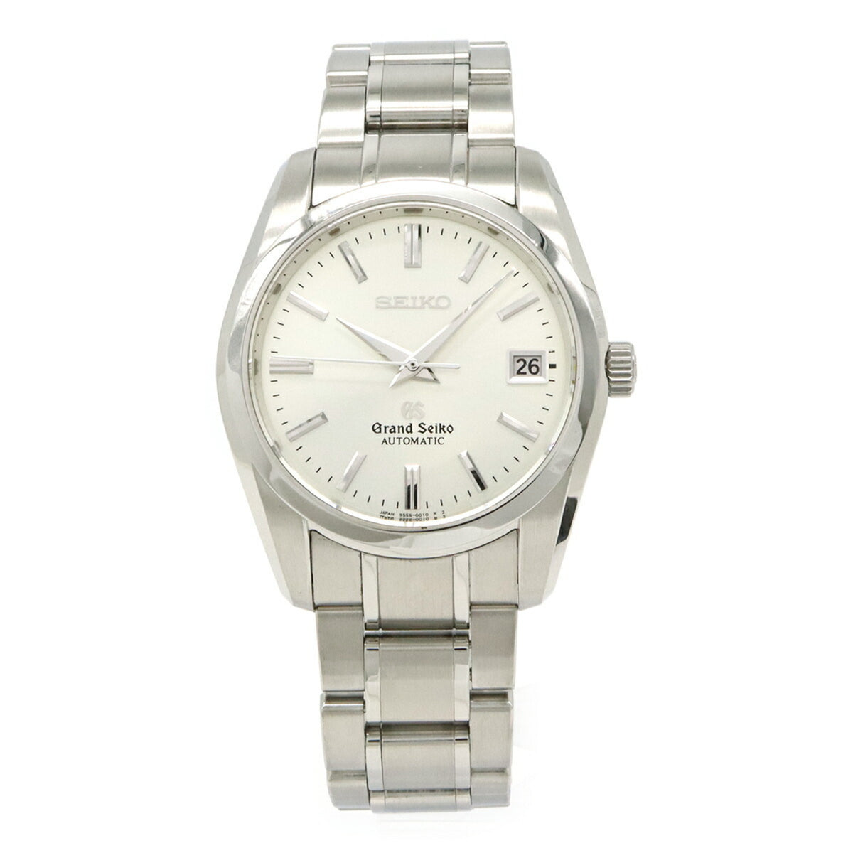 Pre-Owned SEIKO Grand Seiko GS Silver Dial Stainless Steel Men's Automatic Watch SBGR001 9S55-0010