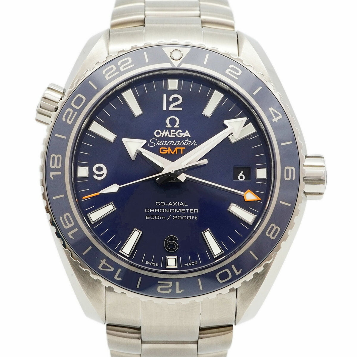 Pre-Owned Omega Seamaster 232.90.44.22.03.001 Navy Dial Men's Watch