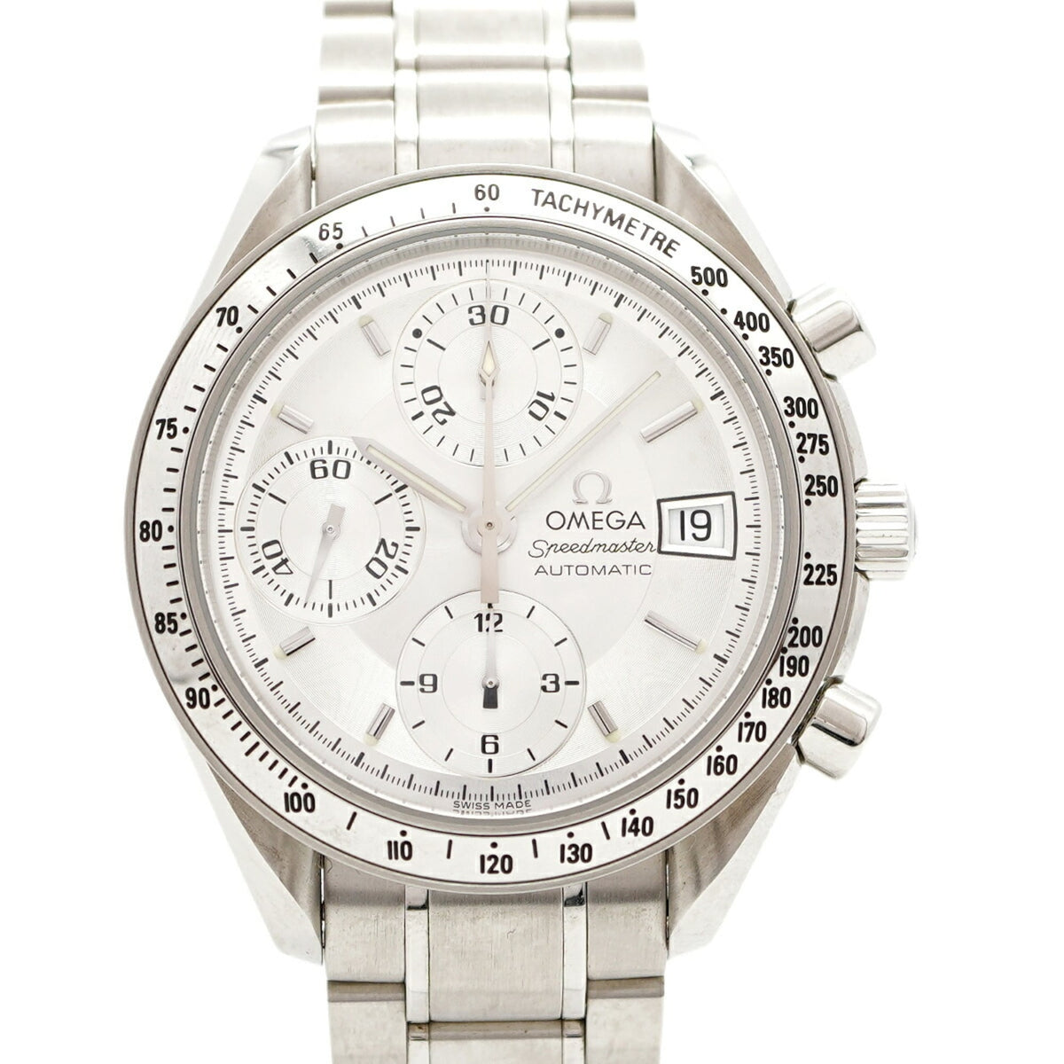 Pre-Owned Omega Speedmaster 3513.30 Silver Dial Men's Watch