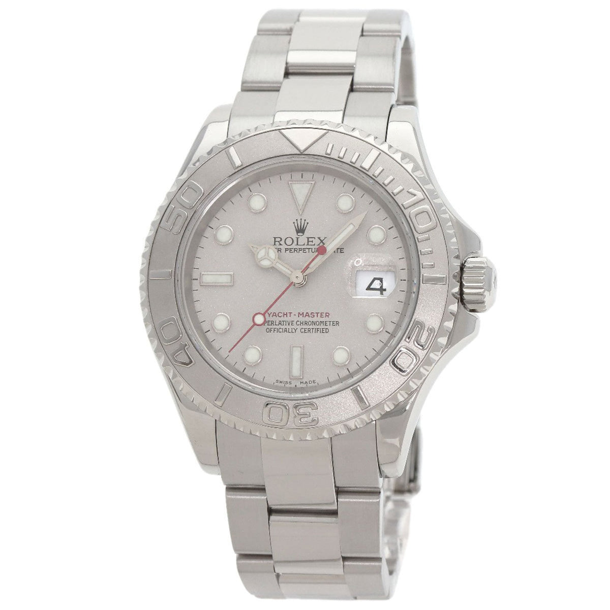 Pre-Owned Rolex 16622 Yacht-Master Watch Stainless Steel/SS/PT Men's ROLEX