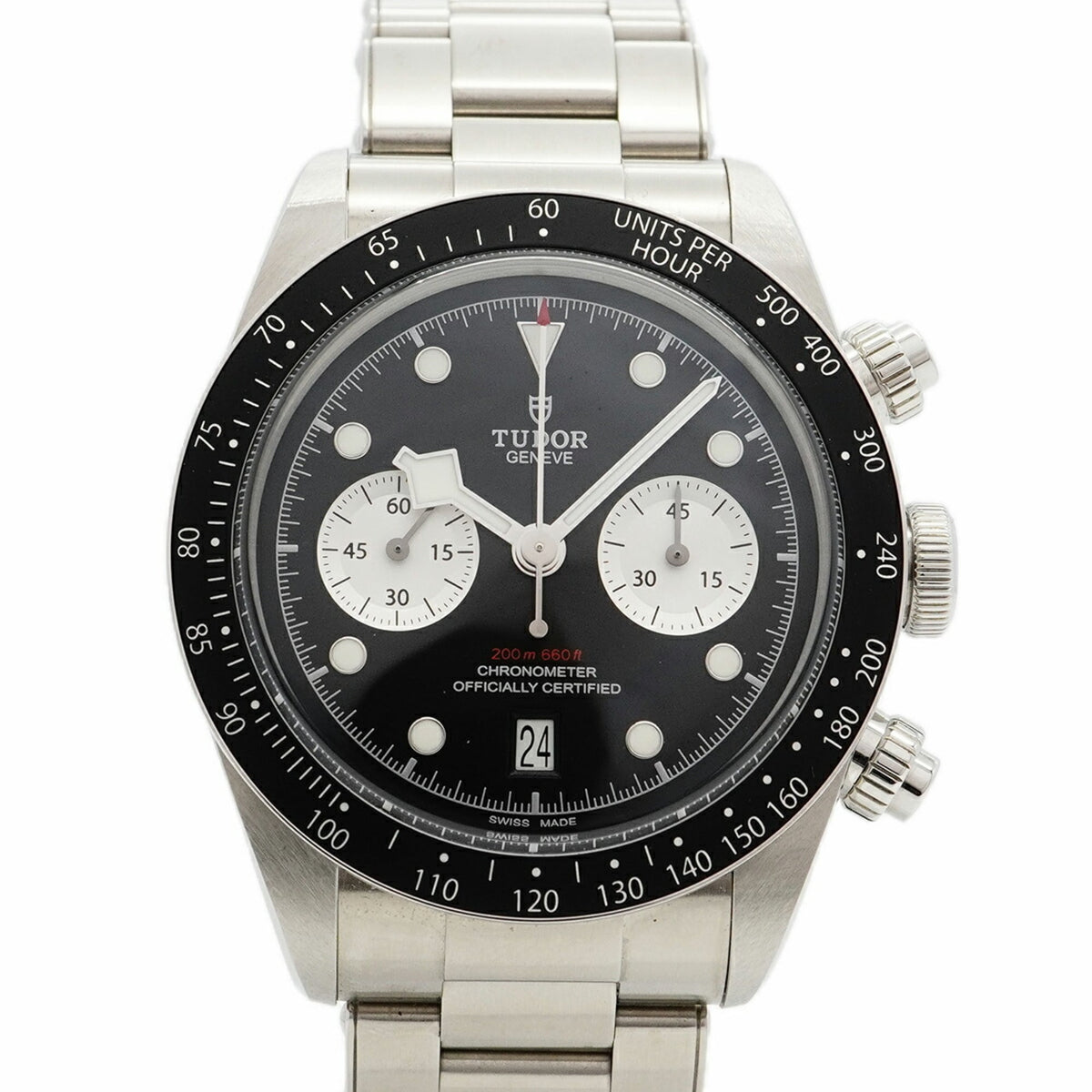 Pre-Owned Tudor Black Bay Chrono 79360N Dial Men's Watch