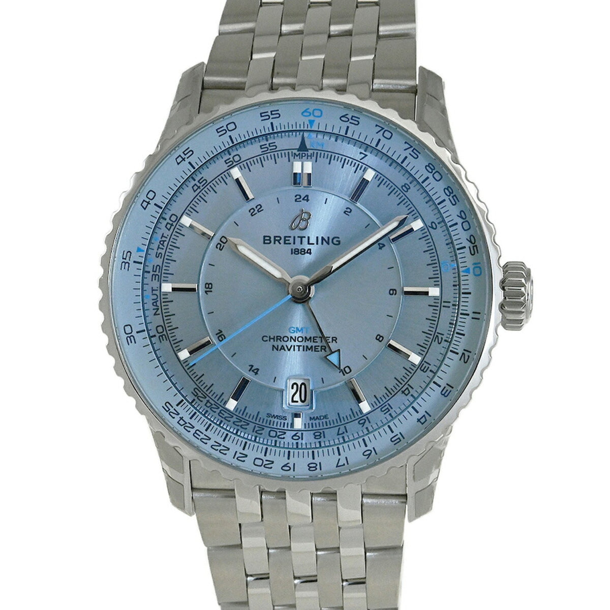 Gebrauchte BREITLING Navitimer Automatic GMT 41 Uhr A32310171C1A1 (A32310) 