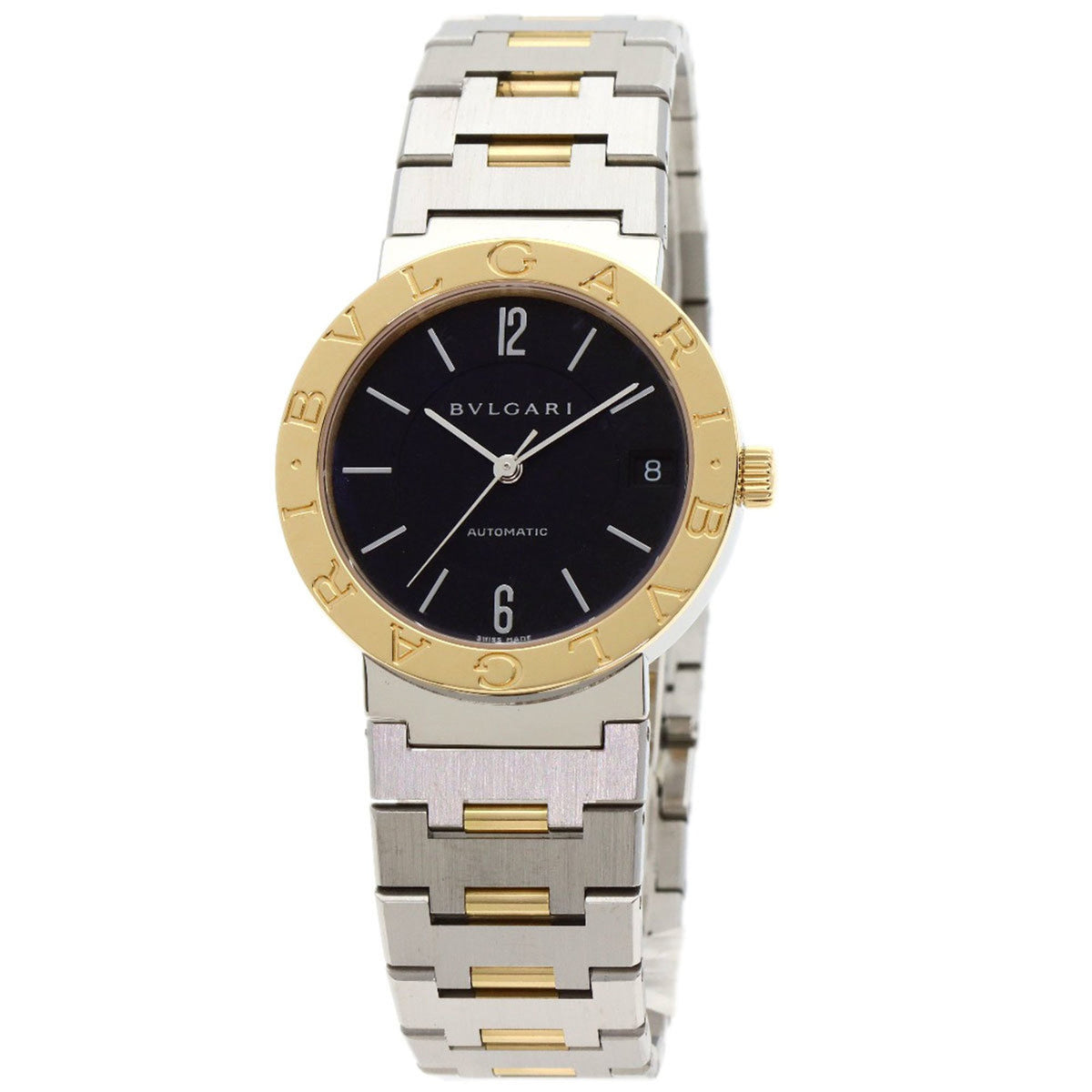 Gebrauchte BVLGARI BB33SG Armbanduhr Edelstahl SSxK18YG K18YG Herren 