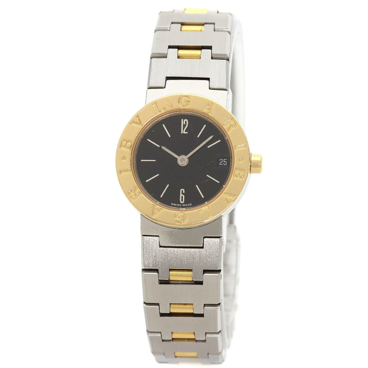 Gebrauchte BVLGARI BB23SGD Armbanduhr Edelstahl SS K18YG Damen 