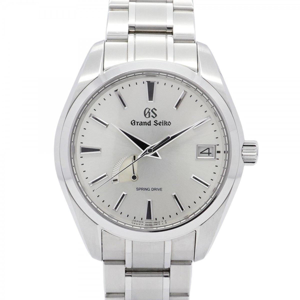 Gebrauchte Seiko Grand 9R65-0AA0 Herrenuhr mit goldenem Zifferblatt 
