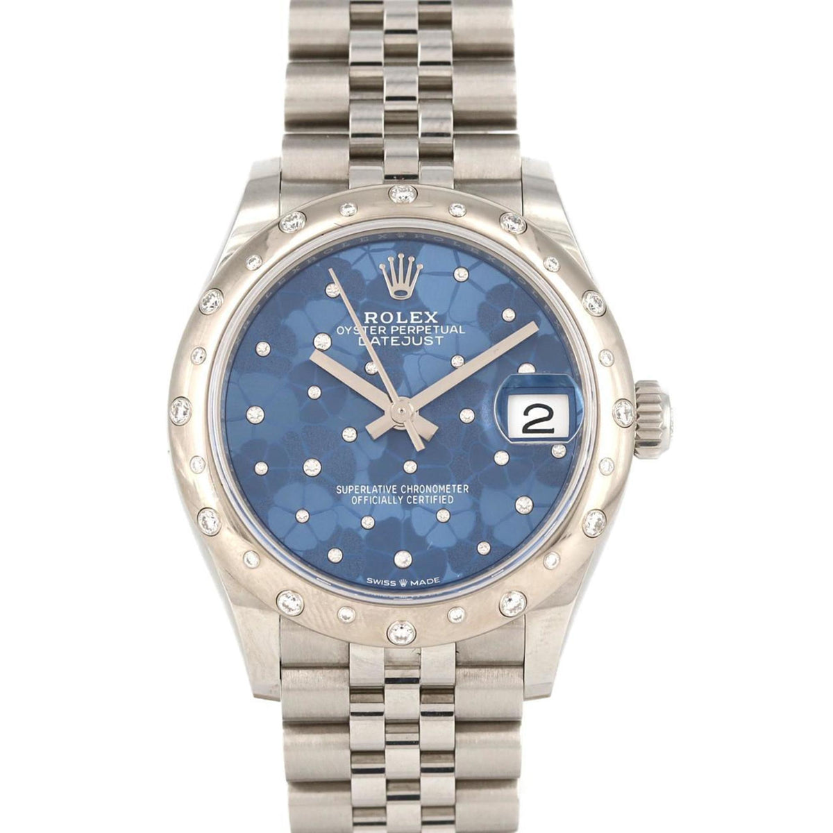 Gebrauchte Rolex Datejust 278344RBR SSxWG Automatikuhr, Zufallszahl 
