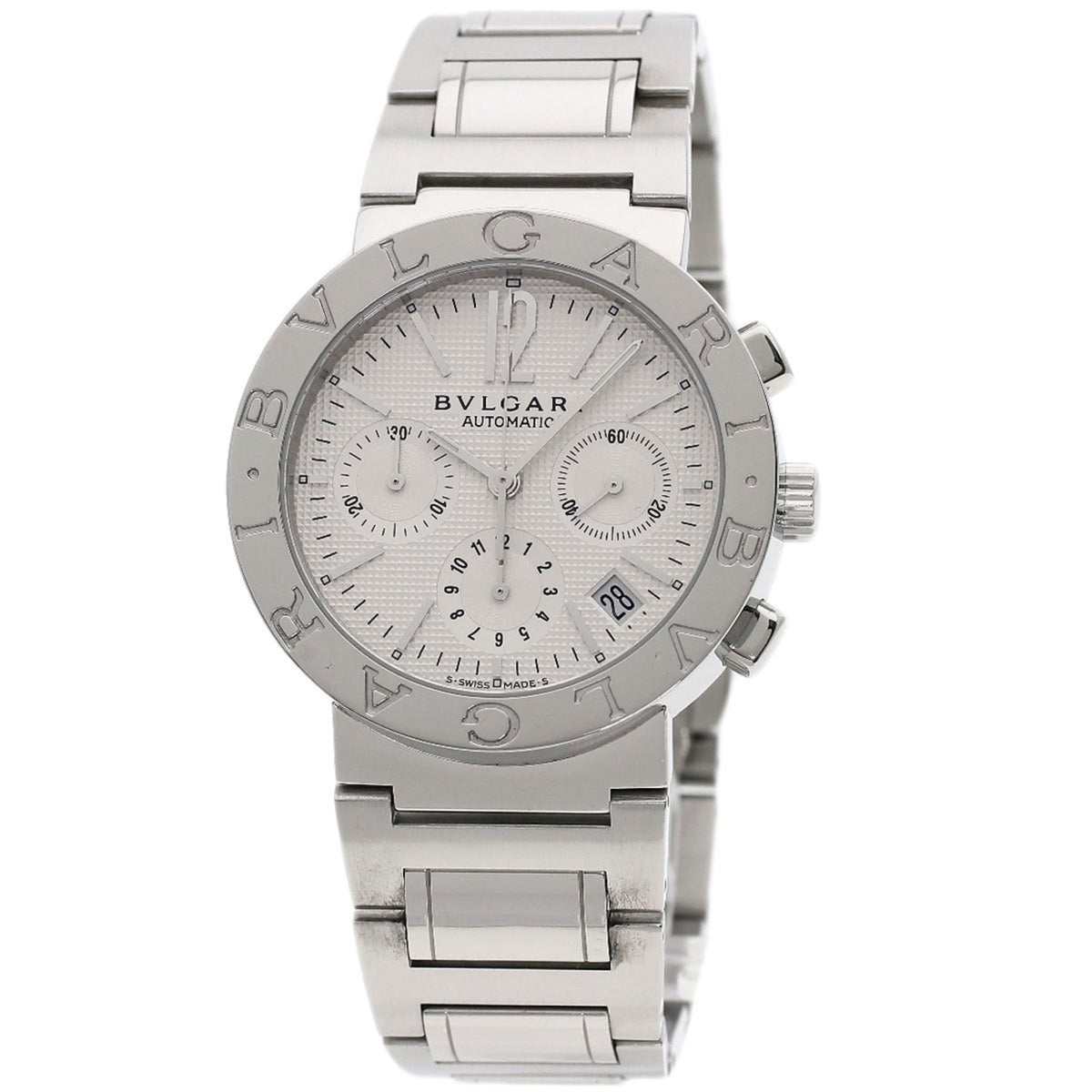 Gebrauchte BVLGARI BB38WSSDCH N Armbanduhr Edelstahl SS Herren 