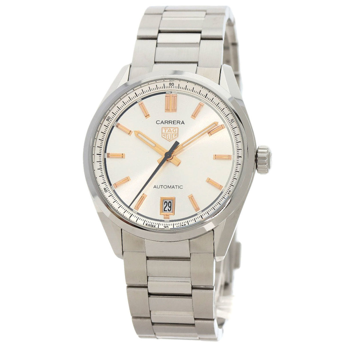 Gebrauchte TAG Heuer WBN2310 Carrera Calibre 7 Uhr Edelstahl SS Herren HEUER 