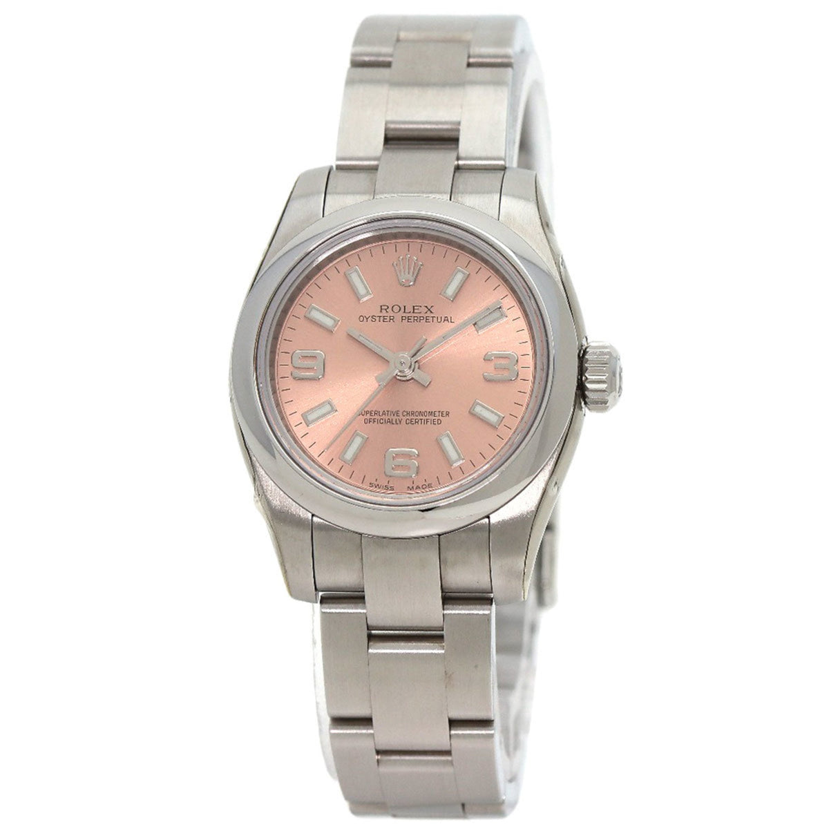 Gebrauchte Rolex 176200 Oyster Perpetual Uhr Edelstahl/SS Damen ROLEX 